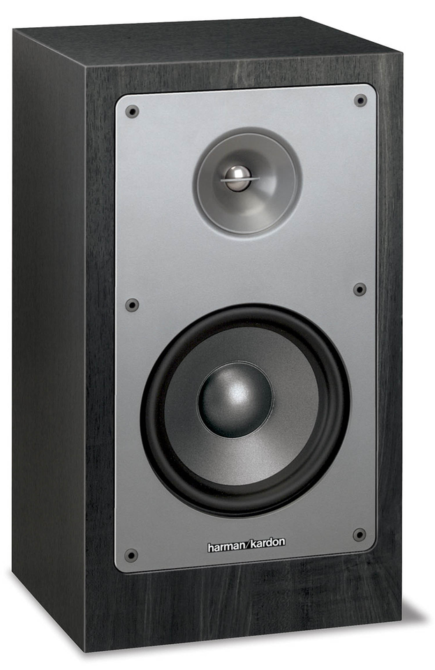 HKB 6 - Black - 6.5 inch 2-Way Bookshelf Speaker (150 watts / 8 ohms) - Hero